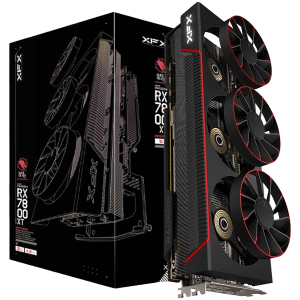 XFX QUICKSILVER AMD Radeon RX 7800 XT Magnetic Air Gaming 16GB GDDR6 graficna kartica PCIe 4.0 1xHDMI 2.1 3xDisplayPort 2.1