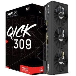 XFX SPEEDSTER QICK308 AMD Radeon RX 7600 XT Gaming 16GB GDDR6 graficna kartica PCIe 4.0 1xHDMI 2.1 3xDisplayPort 2.1