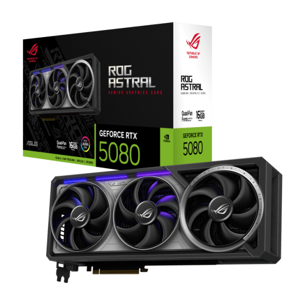 ASUS ROG Astral GeForce RTX™ 5080 16G GAMING