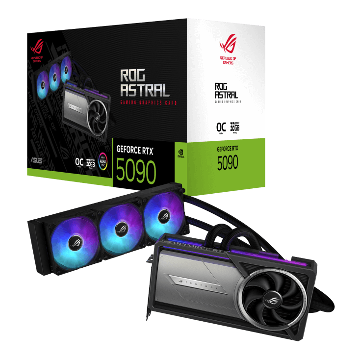 Asus ROG Astral LC RTX 5090 Nvidia Asus ROG Astral LC RTX 5090 Nvidia