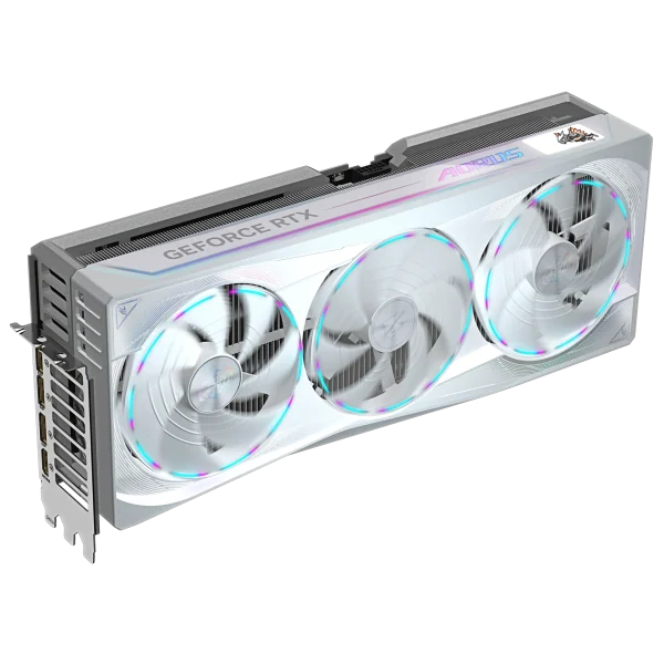 Gigabyte AORUS GeForce RTX™ 5090 MASTER ICE 32G RGB Ventilatorji