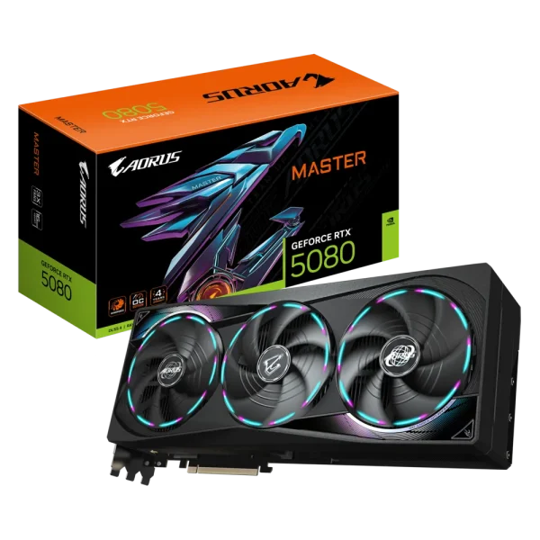 Gigabyte AORUS RTX™ 5080 MASTER 16G Škatla