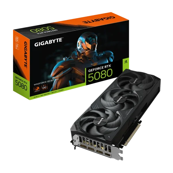 Gigabyte GeForce RTX™ 5080 WINDFORCE OC SFF 16G