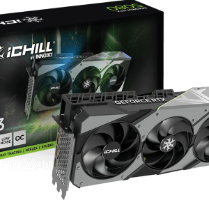 INNO3D GeForce RTX™ 5080 iCHILL X3 Škatla in Graficna Kartica