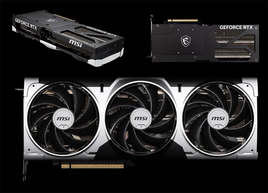 MSI Ventus 3X Grafične Kartice Nvidia Blackwell RTX 50 Serije