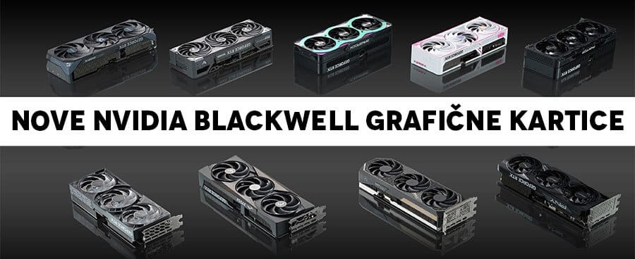 Nove NVIDIA Blackwell grafične kartice RTX 5090, RTX 5080 in RTX 5070/TI