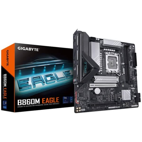 Osnovna plošča LGA1851 GigaByte B860M Eagle microATX 1xHDMI 2.1 1xDisplayPort 2.1