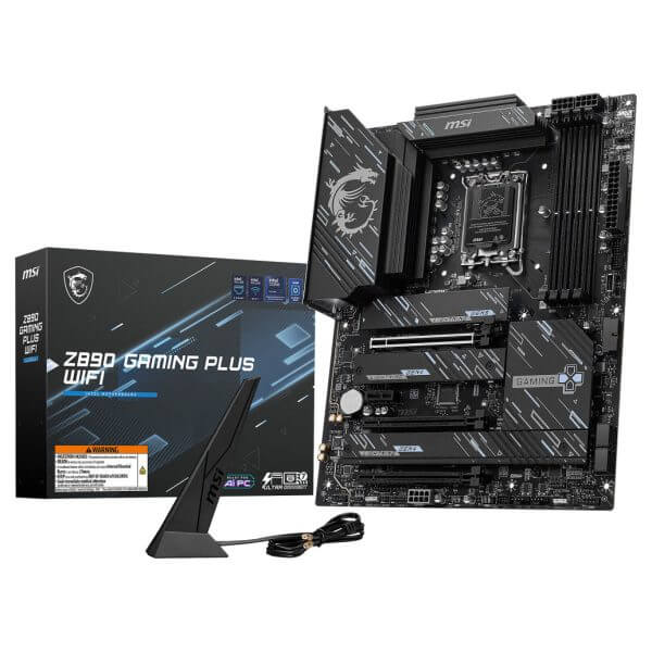 Osnovna plošča LGA1851 MSI Z890 GAMING PLUS WIFI ATX 1xHDMI 1xDisplayPort