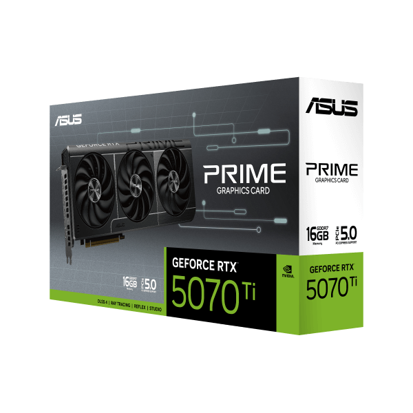 ASUS PRIME GeForce RTX™ 5070 Ti 16GB GDDR7 Škatla