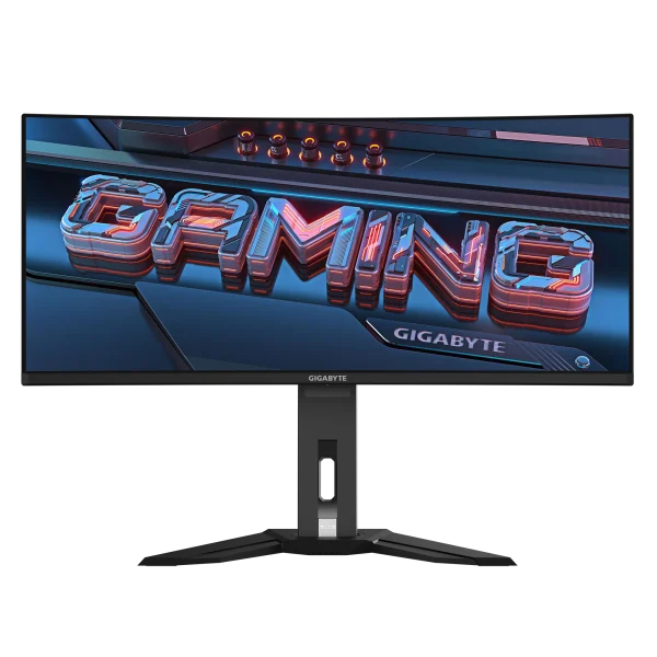 Gigabyte MO34WQC2 Gaming OLED Monitor front view