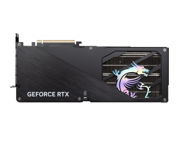 MSI GeForce RTX 5070 Ti GAMING TRIO PLUS 16G backplate