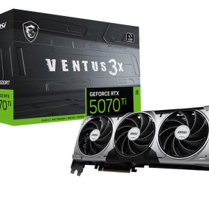 MSI GeForce RTX™ 5070 Ti VENTUS 3X 16G Škatla in Grafična Kartica