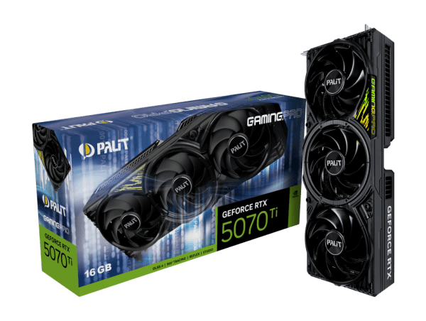 Palit GeForce RTX™ 5070 Ti GamingPro 16GB Grafična Kartica