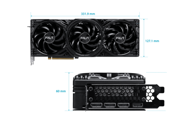 Palit GeForce RTX™ 5070 Ti GamingPro 16GB Mere Grafične Kartice