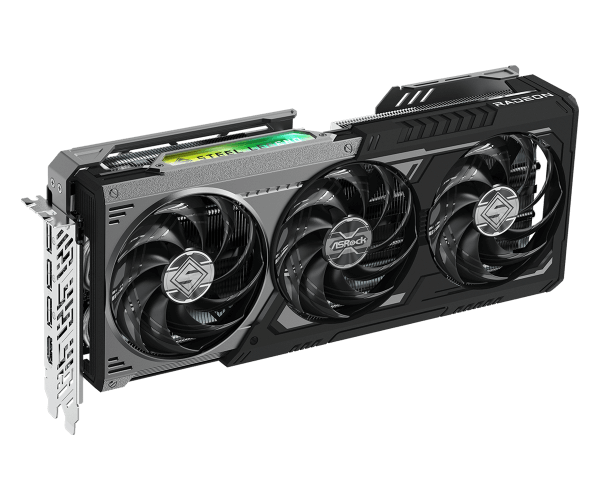 ASRock Radeon RX 9070 XT Steel Legend Dark 16GB GPU