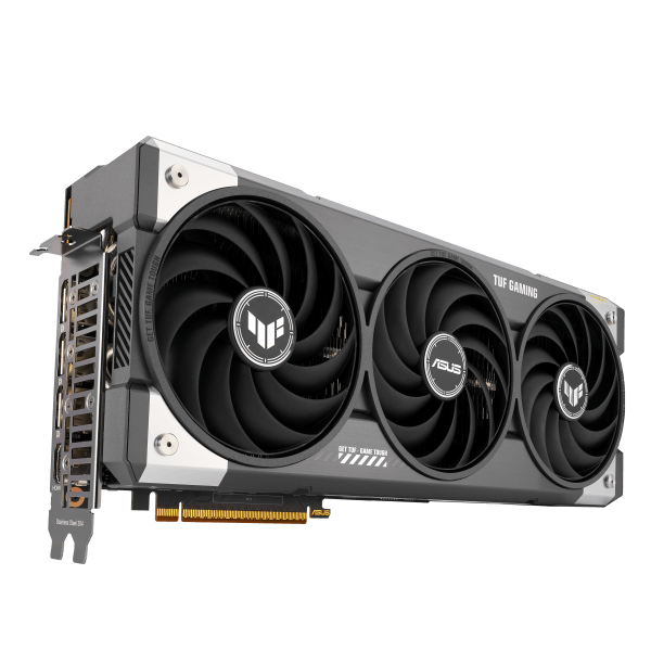 ASUS TUF Gaming Radeon RX 9070 XT O16G 3 ventilatorji