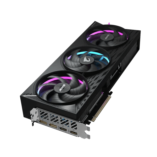 Gigabyte AORUS Radeon RX 9070 XT ELITE 16G RGB Fans