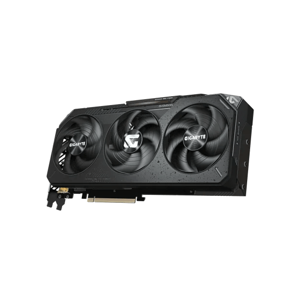 Gigabyte Radeon RX 9070 XT GAMING OC 16G črni ventilatorji 3 za boljse hlajenje