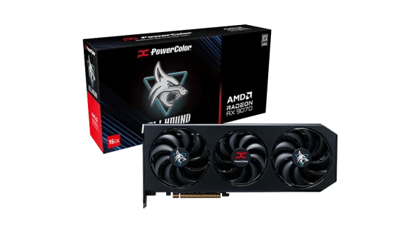 PowerColor Hellhound Radeon RX 9070 16GB
