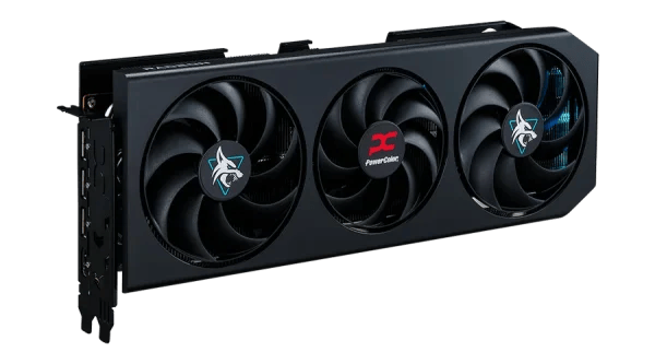 PowerColor Hellhound Radeon RX 9070 XT 16GB Side view
