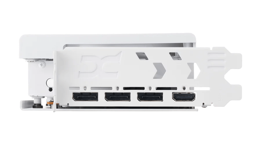 PowerColor Hellhound Spectral White Radeon RX 9070 XT 16GB Konektorji