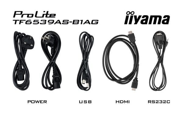 Iiyama TF6539AS B1AG 65 Interaktivni Zaslon Pripomočki