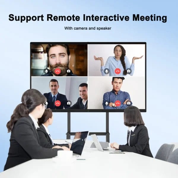 MWE interaktivni zaslon za dotik je primeren za remote work