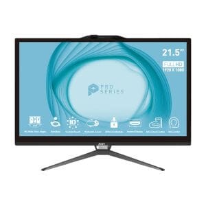 Računalnik MSI PRO AP222T 13M-091XEU i5 / 16GB / 256GB SSD / 21.5" FHD / Windows 11 Home / črn
