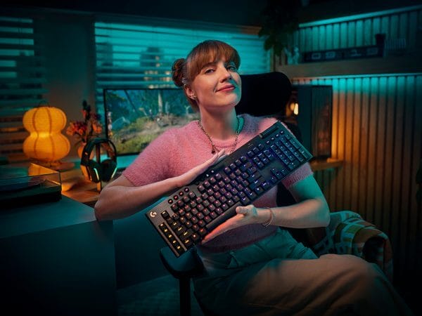Logitech G915 X LIGHTSPEED, GL Tactile, Wireless, črna, SLO g. - Image 8