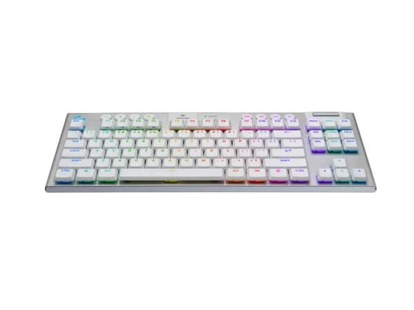 Logitech G915 X LIGHTSPEED TKL, GL Tactile, Wireless, bela, SLO g. - Image 2