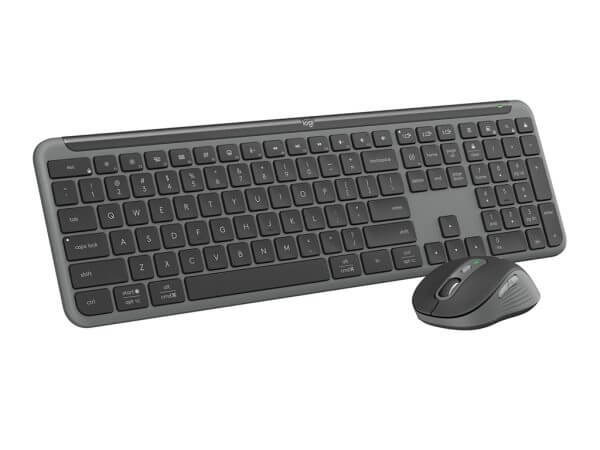 in miška Logitech Signature Slim Combo MK950, grafitna, SLO g.