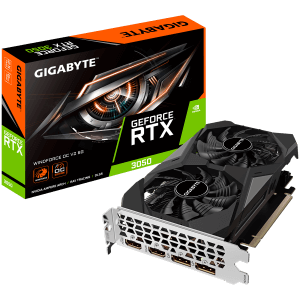 GIGABYTE GeForce RTX 3050 WINDFORCE OC V2 6G grafična kartica