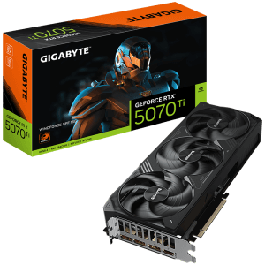 GIGABYTE GeForce RTX 5070 Ti WINDFORCE SFF 16G GDDR7 grafična kartica