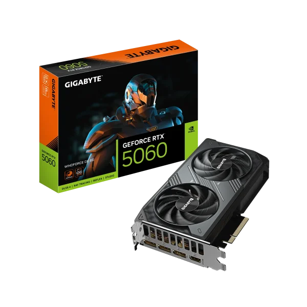Gigabyte RTX 5060 WINDFORCE OC 8G Grafična Kartica