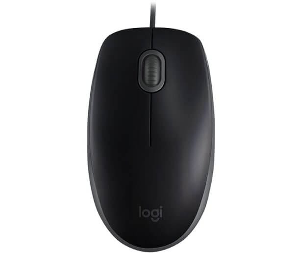 Logitech B110 Silent, črna