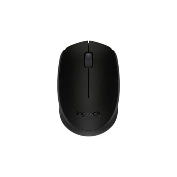 Logitech B170 Wireless, črna
