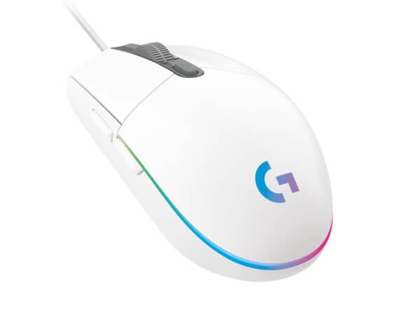 Logitech G102 LIGHTSYNC, bela - Image 2