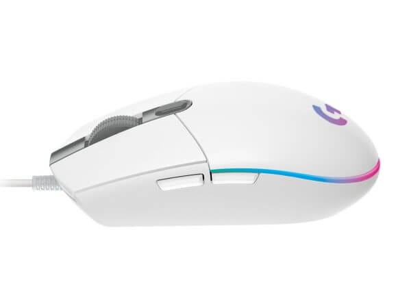 Logitech G102 LIGHTSYNC, bela - Image 3