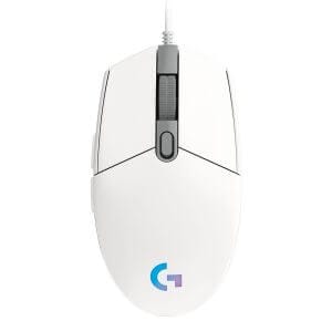 Logitech G102 LIGHTSYNC, bela