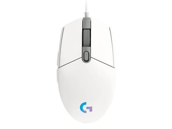 Logitech G102 LIGHTSYNC, bela