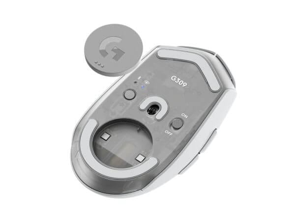 Logitech G309 LIGHTSPEED Wireless, bela - Image 3