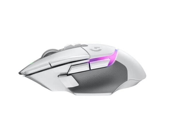Logitech G502 X PLUS, Wireless, RGB, bela, Premium - Image 6