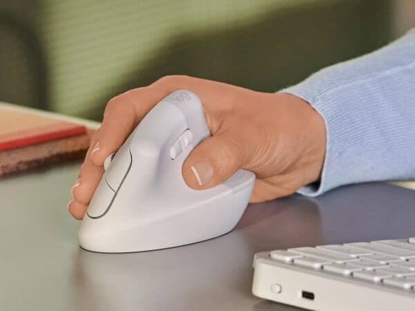 Logitech Lift Vertical Ergonomic, bela - Image 6