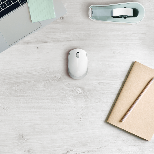 Logitech M171 Wireless, bela - Image 3