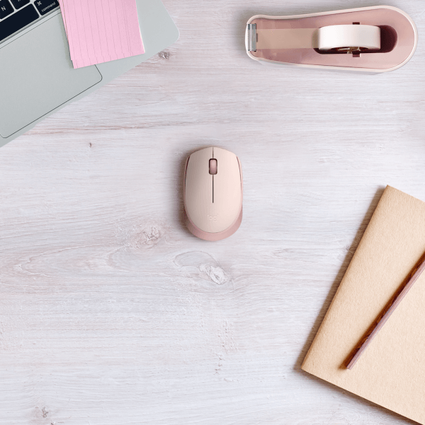 Logitech M171 Wireless, roza - Image 3