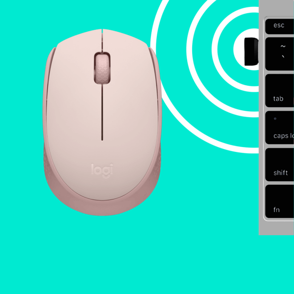 Logitech M171 Wireless, roza - Image 6
