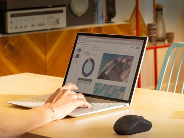 Logitech M240 Silent Bluetooth, grafitna - Image 2