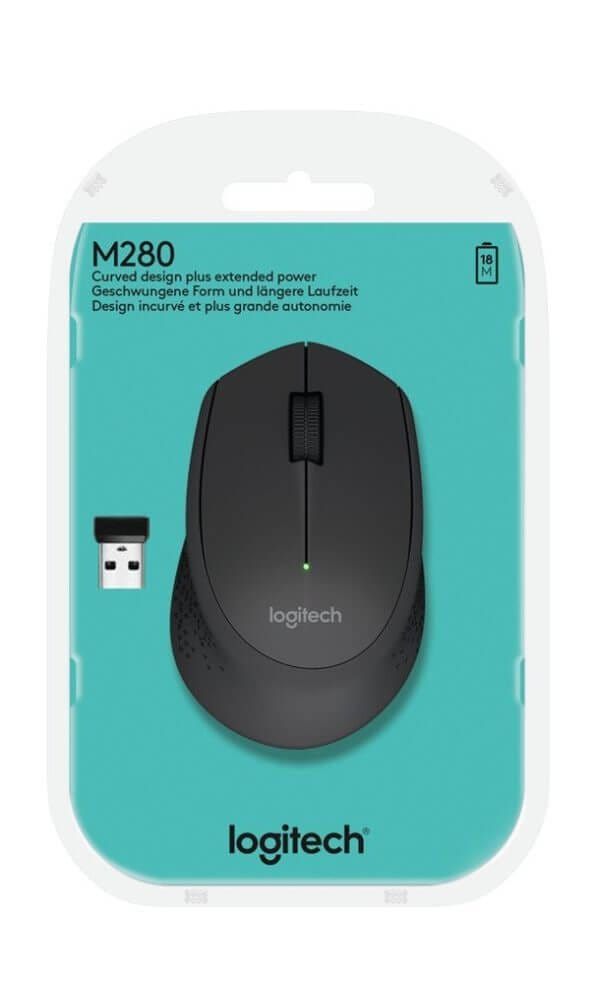 Logitech M280 Wireless, črna - Image 6