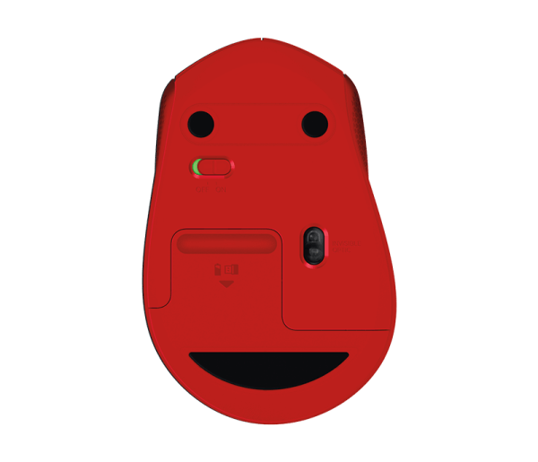 Logitech M330 Silent Plus, rdeča - Image 5