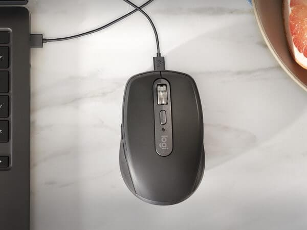 Logitech MX Anywhere 3S, Bluetooth, DarkField laser, grafitna - Image 6